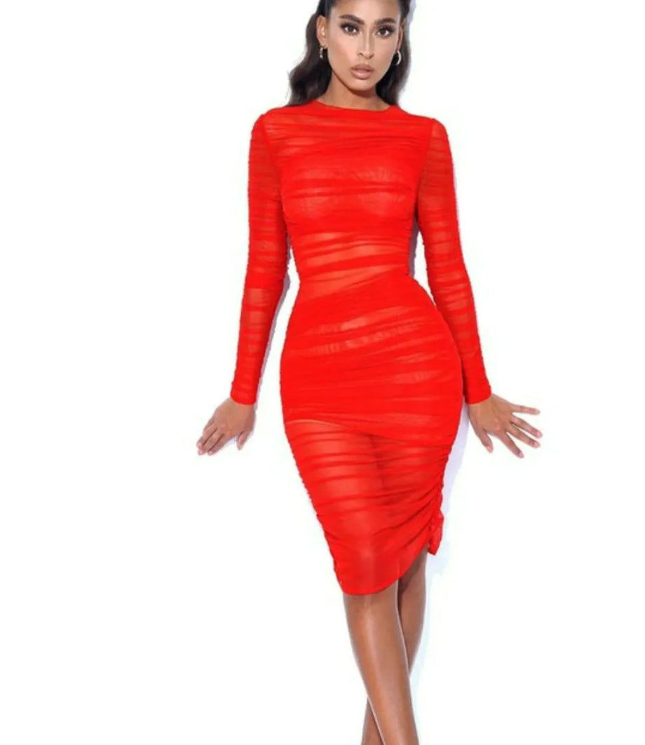 JS Boutique Red Dress